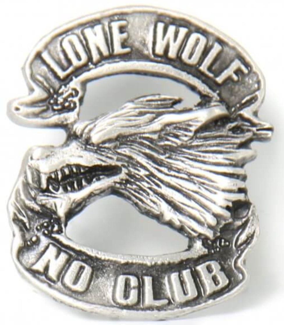 Lone Wolf Pin